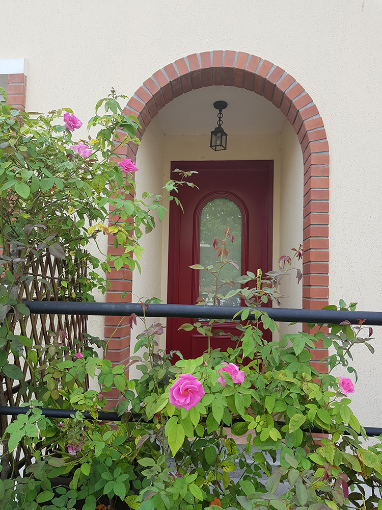 porte d'entrée aluminium solabaie