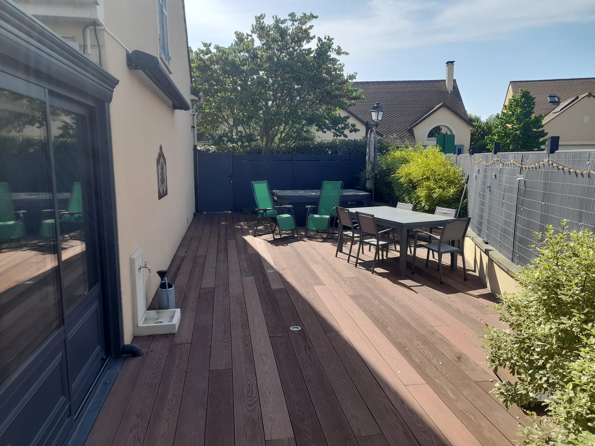 véranda et terrasse D'eco Ouest à Montesson