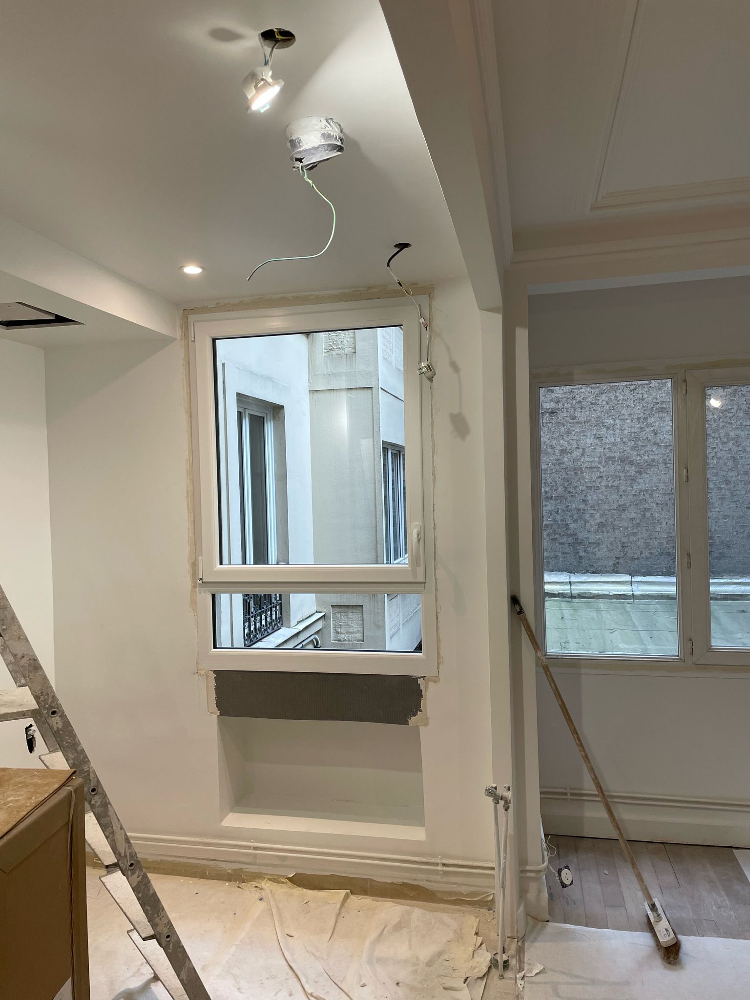 dépose et pose nouvelle fenêtre à Paris (75)